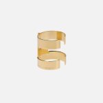 ELILSABETTA FRANCHI, Rigid bracelet with logo