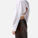 ELISABETTA FRACHI, Cotton poplin shirt with bows - Image 4