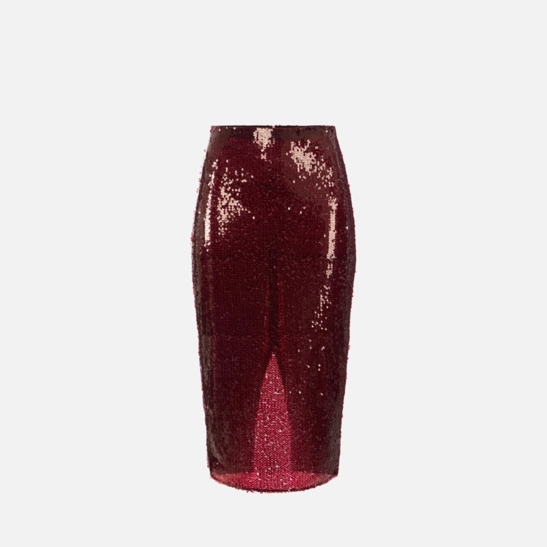 ELI-GO15658E2.jpg ELISABETTA FRANCHI, Full-sequin skirt - Image 1