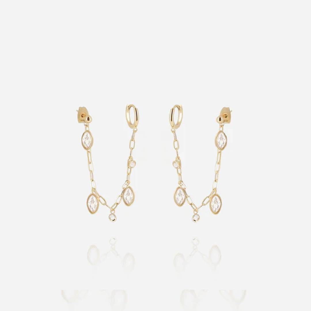 ZAG-SEX26567-01WHT.jpg ZAG BIJOUX, Earrings - Image 1