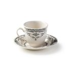 BITOSSI, Cup W/Saucer, D8.5xH7.5cm