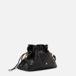 ELILSABETTA FRANCHI, Leather shoulder bag with ostrich print - Image 3