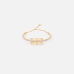 ELISABETTA FRANCHI, Rhinestone necklace with logo