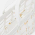 ELILSABETTA FRANCHI, Mesh small tote bag with rings - Image 5